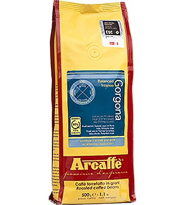 Arcaffe Gorgona кофе в зернах 500 г