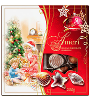 Ameri конфеты шоколадные Дети у Новогодней Ёлки 250 гр
