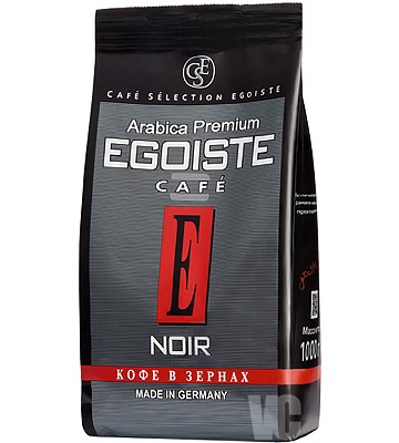Egoiste Noir кофе в зернах 1 кг