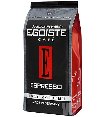Egoiste Espresso кофе молотый 250 г