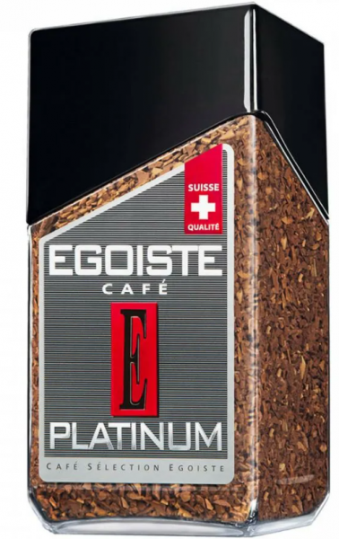 Egoiste Platinum растворимый кофе 100 г