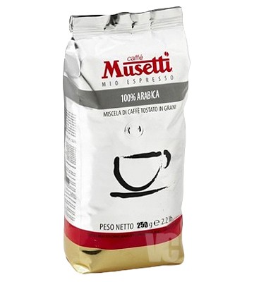 Musetti 100% арабика кофе в зернах 250 г