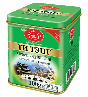 Tea Tang Королевский зеленый чай 100г жб