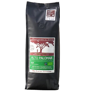 Le Piantagioni del Caffe Alto Palomar кофе в зернах 500 г