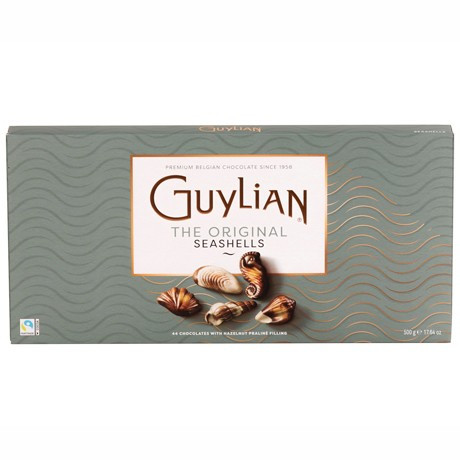 Guylian Морские Ракушки шоколадные коробка с окном 500 г