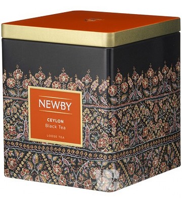 Newby Цейлон черный чай жб 125 г