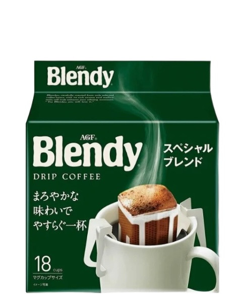 AGF Blendy Special Blend дрип пакеты 18 шт