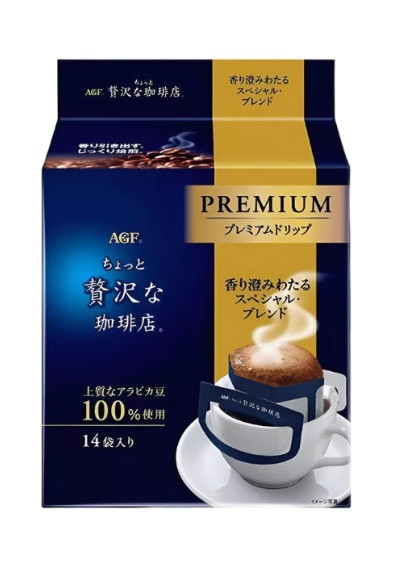 AGF Blendy Luxury premium дрип пакеты 14 шт