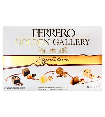 Ferrero Golden Gallery Signature Т12 конфеты 122 г