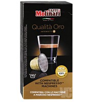Molinari Qualita Oro кофе в капсулах 5г х 10шт