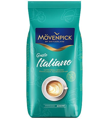 Movenpick Caffe Crema Gusto Italiano кофе в зернах 1 кг