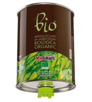 Molinari Bio Organic кофе в зернах 3 кг жб