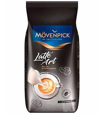 Movenpick Latte Art кофе в зернах 1 кг