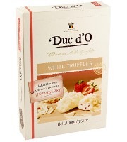 Duc d'O Трюфели Белые с Клубникой конфеты шоколадные 100 г