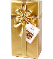 Duc d'O Золотой сундучок с бантом конфеты шоколадные 250 г