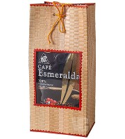 Cafe Esmeralda молотый кофе в плетеной сумочке 250 г