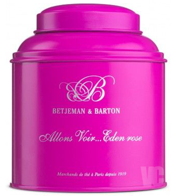 Betjeman&Barton Райская Роза черный ароматизированный чай 125 г жб