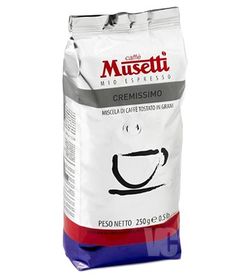 Musetti Cremissimo кофе в зернах 250 г