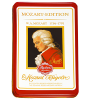 Reber Mozart Kugeln Luxury Tin конфеты шоколадные жб 480 г