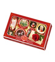 Reber Mozart подарочный набор с окном конфеты шоколадные 285 г