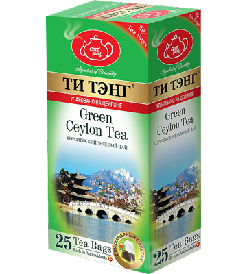 Ти Тэнг Королевский зеленый чай 2гх25шт