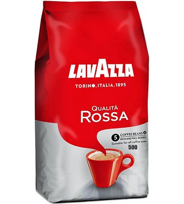 Lavazza Qualita Rossa кофе в зернах 500 г