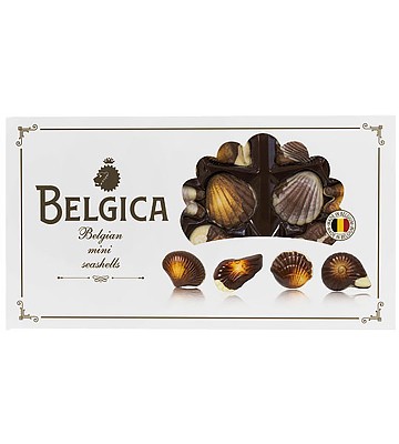 Belgica шоколадные конфеты Mini-Seashells 250 г