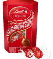 Набор конфет Lindt Lindor Корнет Молочный шоколад 200 г