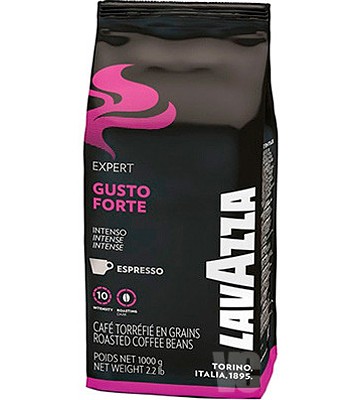 Lavazza Gusto Forte Espresso кофе в зернах 1 кг