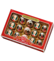 Reber Mozart подарочный набор с окном конфеты шоколадные 300 г