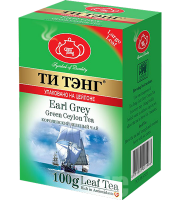 Ти Тэнг Эрл Грей зеленый чай 100г
