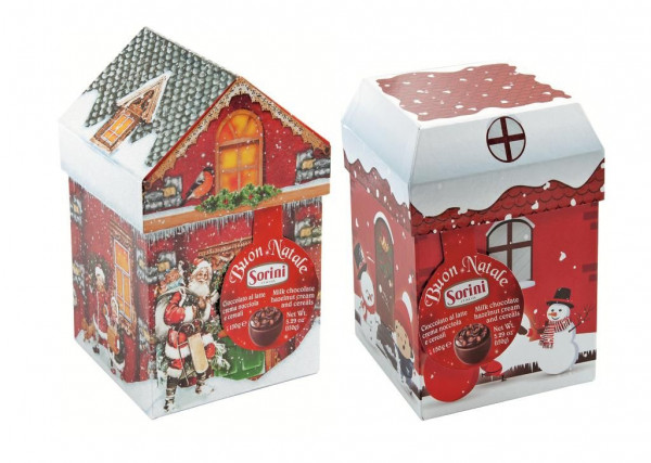 Sorini Новогодний домик шоколадные конфеты 150 г