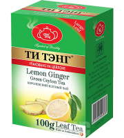 Ти Тэнг Лимон с Имбирем зеленый чай 100г