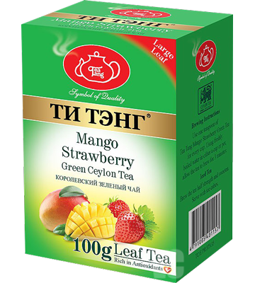 Ти Тэнг Манго с Клубникой зеленый чай 100г
