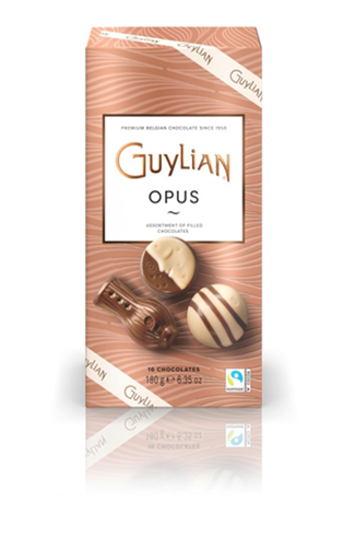 Guylian Opus шоколадные конфеты ассорти морские ракушки Сундучок 180 г
