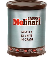 Molinari 5 Звезд кофе в зернах 250 г жб