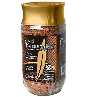 Cafe Esmeralda растворимый кофе 100 г
