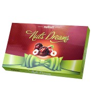 Magnat Nuts Dreams конфеты шоколадные c орехом и ореховым кремом 123 г