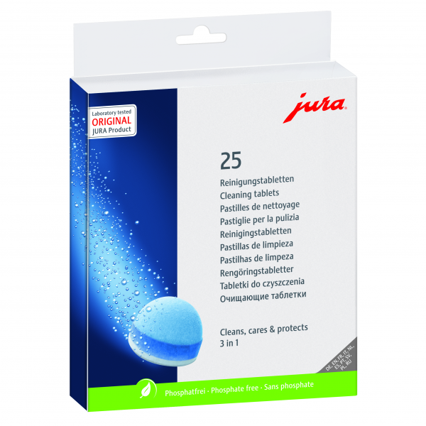 Jura таблетка для чистки гидросистемы 25 шт 62535