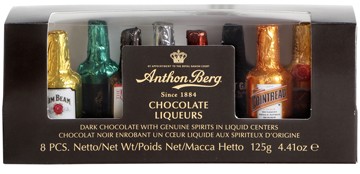 Anthon Berg Chocolate Liqueurs 8 pcs шоколадные конфеты с начинками из премиального алкоголя 125 г