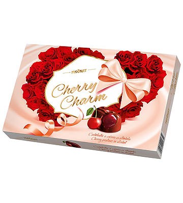 Magnat Cherry Charm конфеты из Темного шоколада с Вишневым ликером 145 г