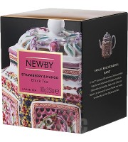 Newby Клубника и Манго черный чай 100 г