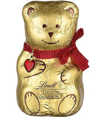 Lindt Золотой Медвежонок фигурный молочный шоколад 100 г