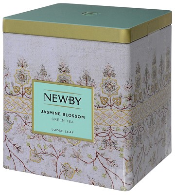 Newby Цветок Жасмина зеленый жасминовый чай жб 125 г