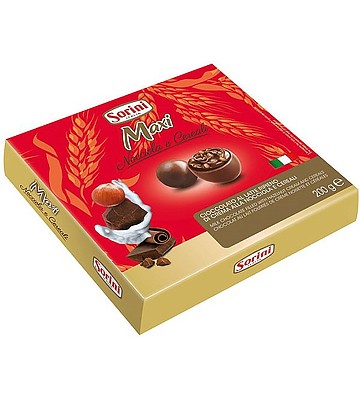 Sorini Макси Милк Бокс шоколадные конфеты 200г